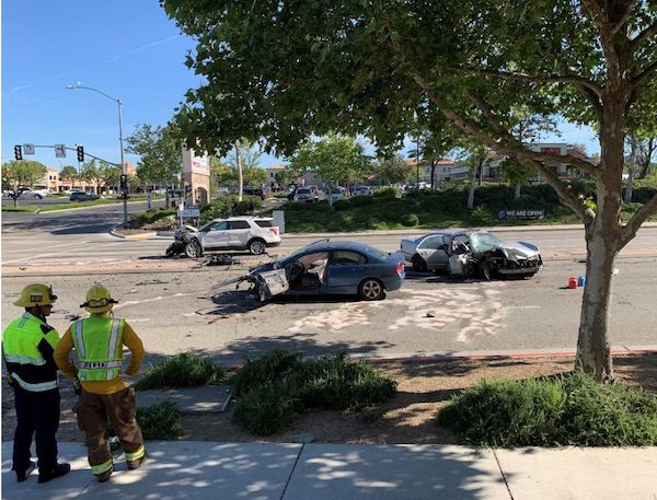 Man arrested for felony hit and run, DUI after colliding with two vehicles