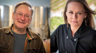 Steve Anglim and Danielle Danekas