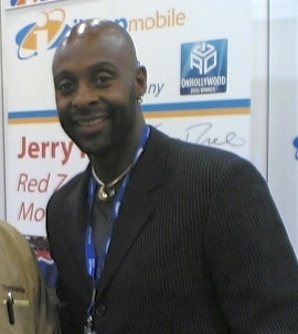 American former professional Jerry Rice.