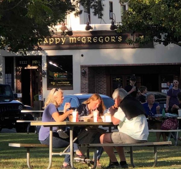 outdoor dining Paso Robles