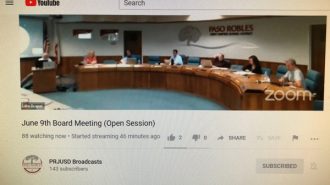 PRJUSD School Board meeting