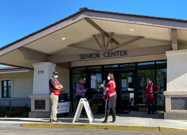 Red Cross volunteers paso robles, ca
