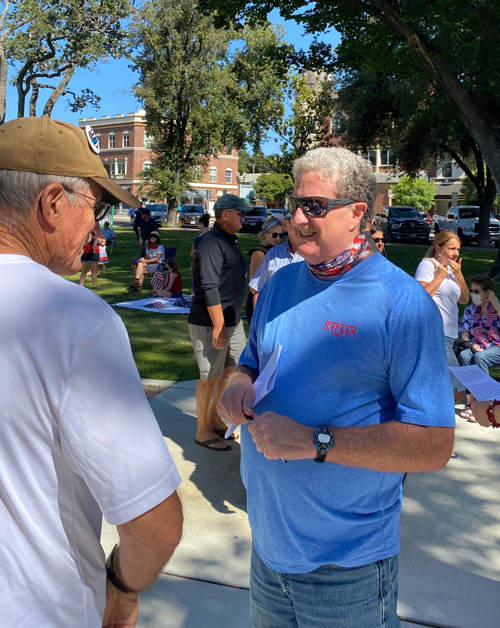 Republican Congressional candidate Andy Caldwell