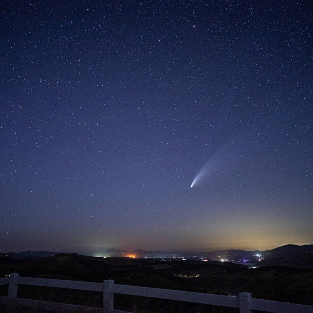 Comet-Neowise paso robles