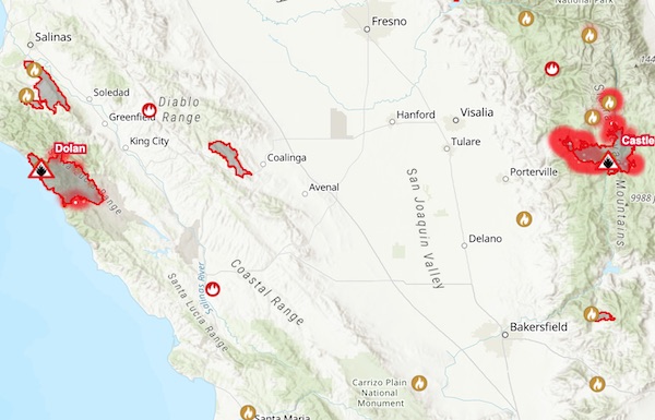 Map from the University of California Cooperative Extension.