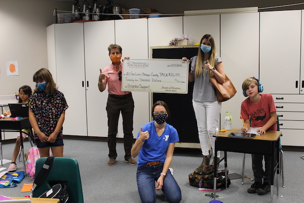 Community Foundation donates to YMCA's Camp CARE