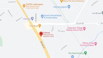 Second Subway location in San Luis Obispo robbed at gunpoint