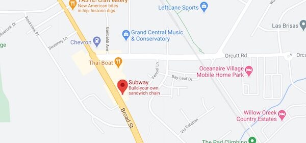 Second Subway location in San Luis Obispo robbed at gunpoint