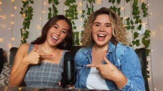 Two Templeton students create 'Voices from the Nest' podcast