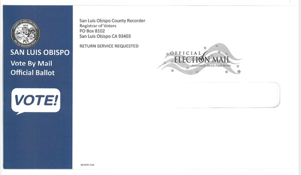 Vote by mail ballots are in the mail