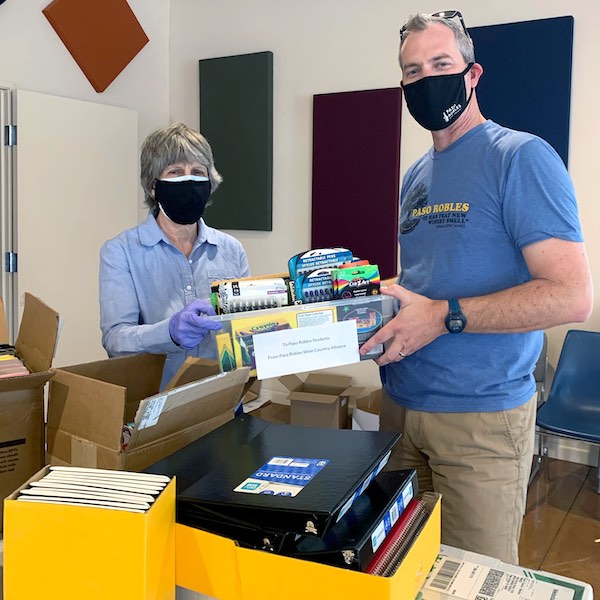 Wine Alliance donates