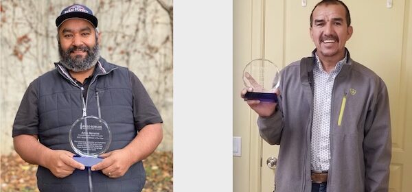 Aron Nevarez, Refugio Garcia vineyard workers
