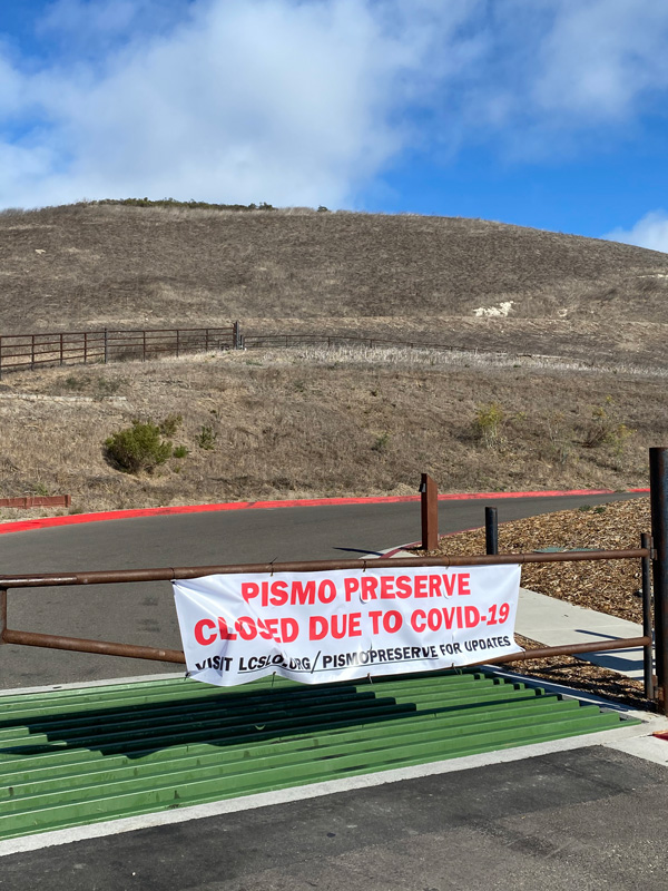 Pismo-preserve-closed