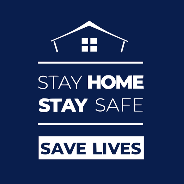 stay home save lives