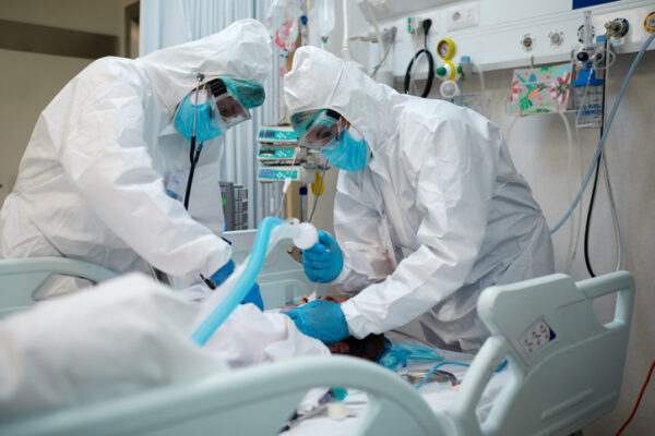 ICU capacity at zero