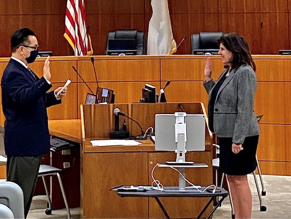 Debbie Arnold sworn in for third term