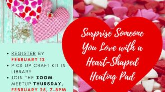 Heart Heating Pad paso robles library