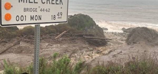 Highway 1 closure on Big Sur Coast