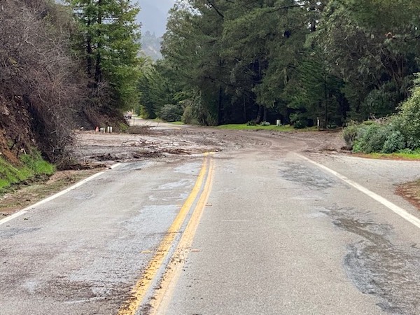 Highway 1 closure on Big Sur Coast extended
