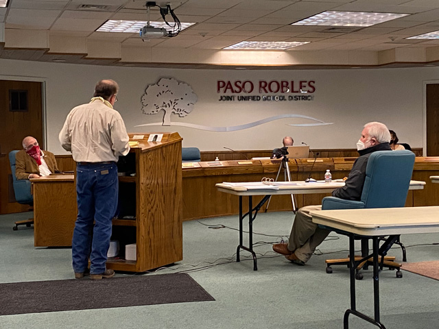 school board discusses grand jury accusations