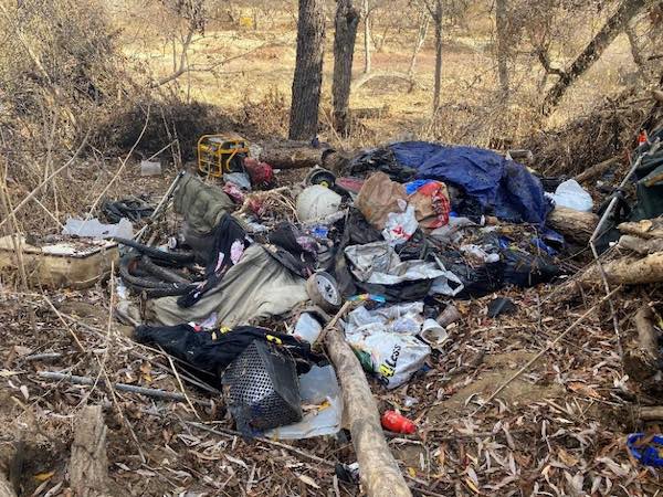 trash cleanup paso robles riverbed