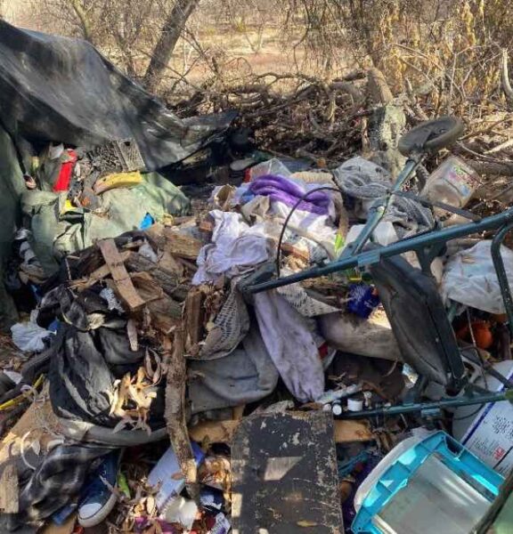 trash cleanup paso robles riverbed