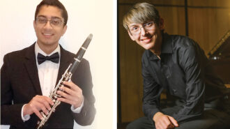 Kiran Manikonda (left) and Grant Smith (right).