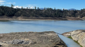 Lake Nacimiento water level