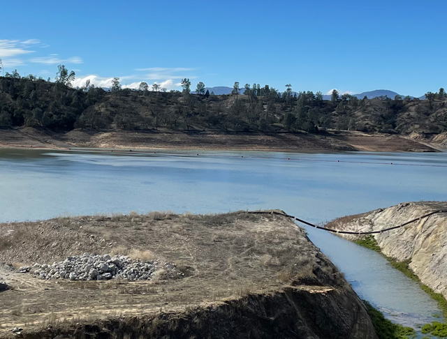 Lake Nacimiento water level