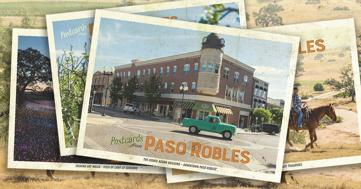 TravelPaso postcards paso robles