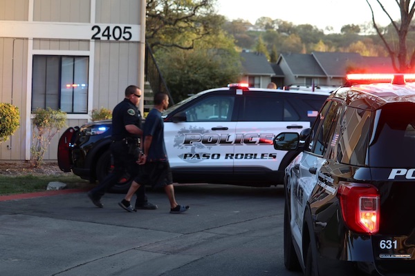 Domestic violence call ends in arrest in Paso Robles