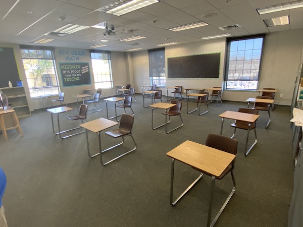 Sixth graders return to Flamson and Lewis Middle Schools