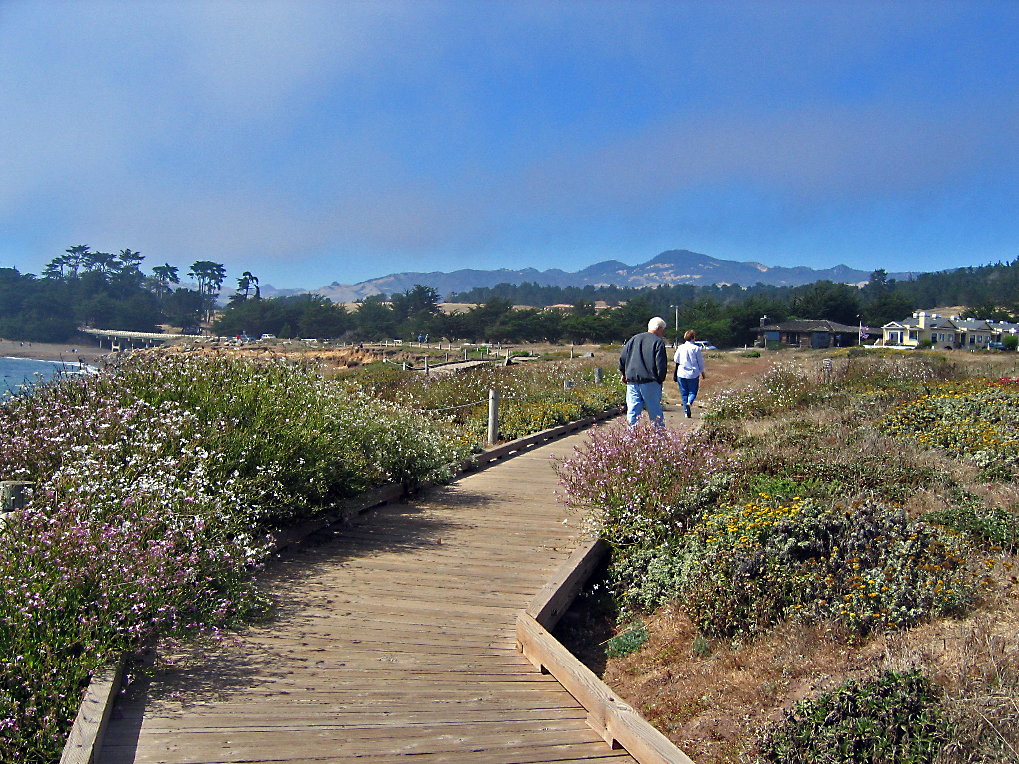 Moonstone Beach Boardwalk.