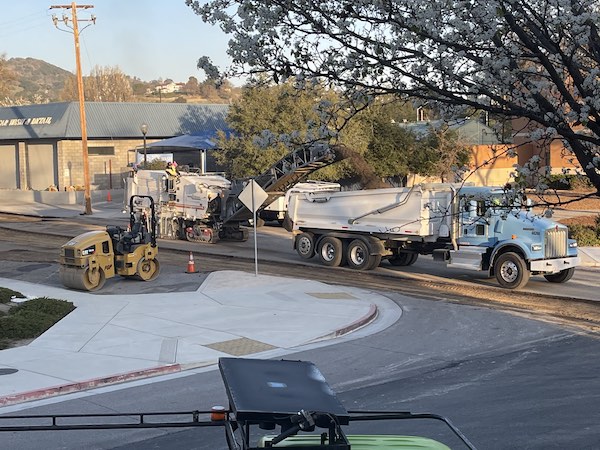 road work paso robles