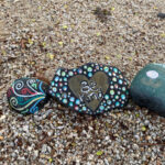 Rock Snake winds its way around lake and captivates community