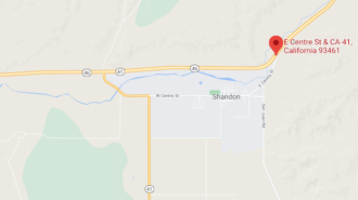 Collision reported at highway intersection in Shandon