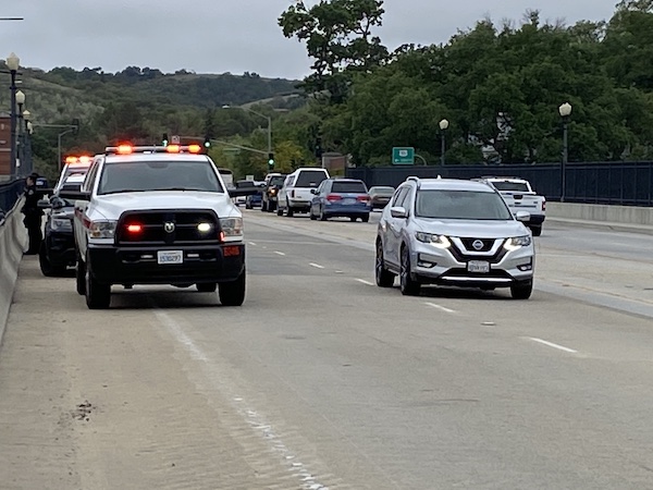 Vegetation fire reported in Salinas Riverbed
