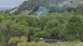 Vegetation fire reported in Salinas Riverbed