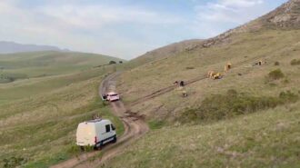 Two injured after being ejected from vehicle during rollover