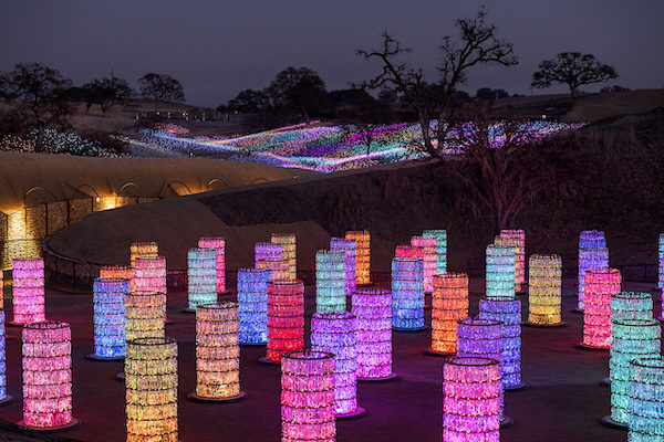 Sensorio exhibit to celebrate the May 'supermoon'