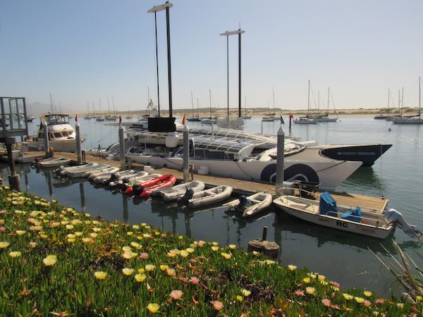 Energy Observer Vessel docks in Morro Bay