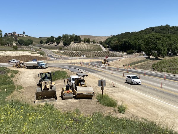 Intersection at 46 West to go from 4-way stop to roundabout this week