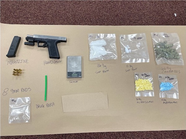 Man arrested in Paso Robles on multiple drugs and weapons charges
