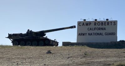 camp roberts sign