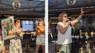 17 current and alumni band students rocked the house at 'Backyard Jam'