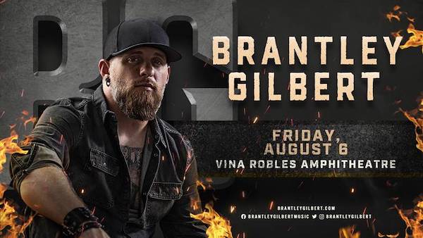 Brantley Gilbert coming to Vina Robles