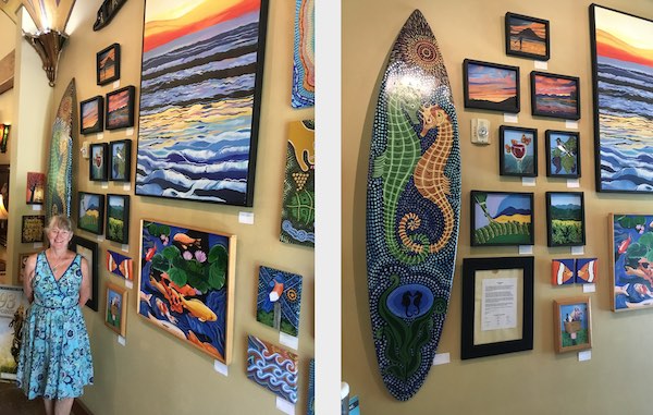 Featured Artist at Sculpterra Winery for June and July is Melissa Pittenger