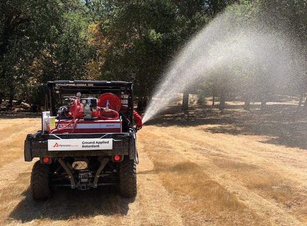 New fire retardant sprayed along roads near Lake Nacimiento