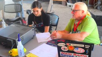 Paso Robles Amateur Radio Club participating in 'Filed Day' operations