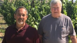 Rabbit Ridge Winery and Vineyards Owner Steven Jones and Winemaker Erich Russell